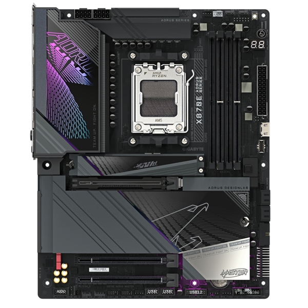 დედა დაფა Gigabyte X870E_AORUS_MASTER, AM5, DDR5, 256GB