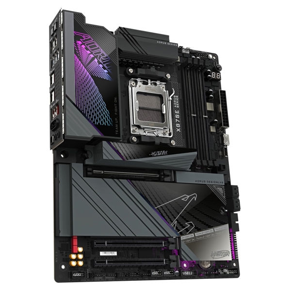 დედა დაფა Gigabyte X870E_AORUS_MASTER, AM5, DDR5, 256GB