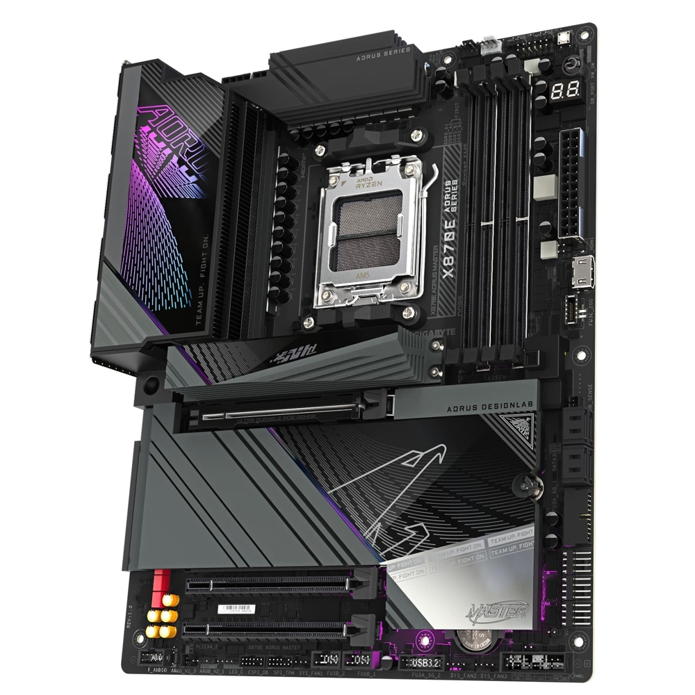 Motherboard Gigabyte X870E_AORUS_MASTER, AM5, DDR5, 256GB