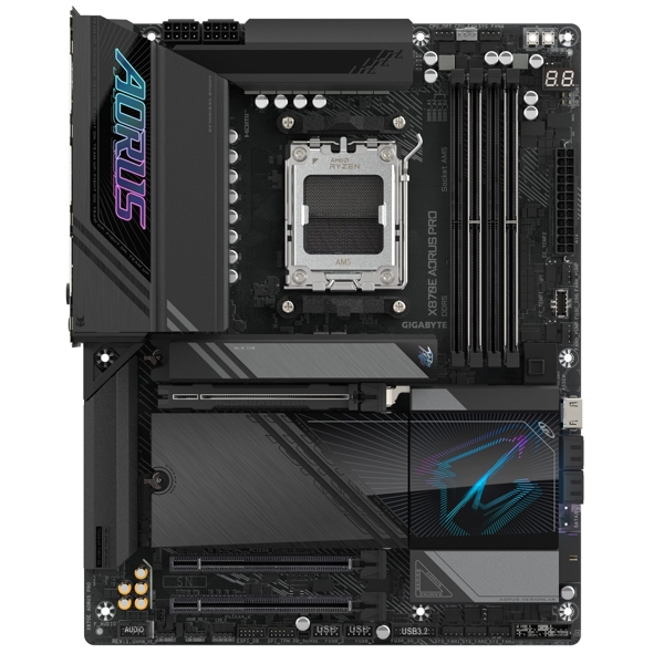Motherboard Gigabyte X870E_AORUS_PRO, AM5, DDR5, 256GB