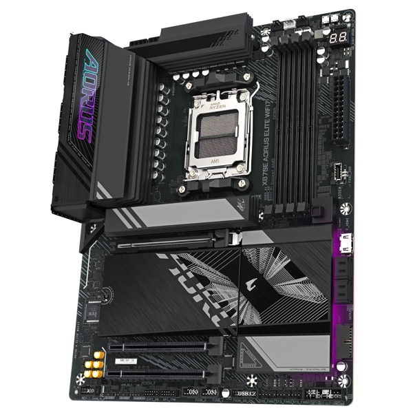 დედა დაფა Gigabyte X870E_A_ELITE_WIFI7, AM5, DDR5, 256GB