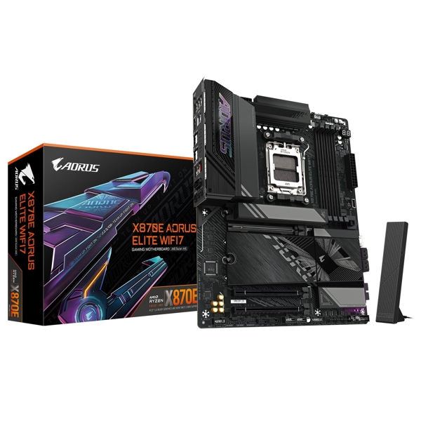დედა დაფა Gigabyte X870E_A_ELITE_WIFI7, AM5, DDR5, 256GB