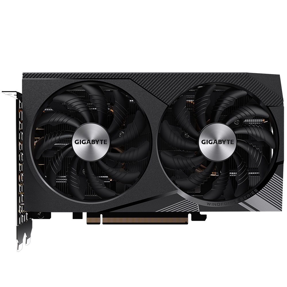 ვიდეო დაფა Gigabyte GV-N3060WF2OC-12GD WINDFORCE OC, GeForce RTX3060, 12GB, 192-bit, DP, HDMI, Black