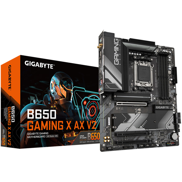 დედა დაფა Gigabyte B650_GAMING_X_AX_V2, AM5, DDR5, 192GB