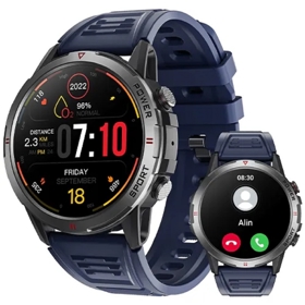 სმარტ საათი Weofly Explorer, 1.43", IP68, Bluetooth, Smart Watch, Blue