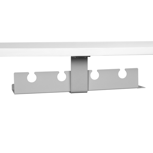Gaming მაგიდა 2E 2E-GT-OTO-WTGR OTOROSHI, Gaming Desk, White/Grey