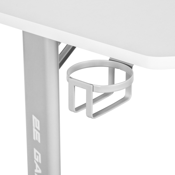 Gaming მაგიდა 2E 2E-GT-OTO-WTGR OTOROSHI, Gaming Desk, White/Grey