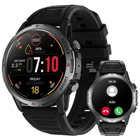 სმარტ საათი Weofly Explorer, 1.43", IP68, Bluetooth, Smart Watch, Black