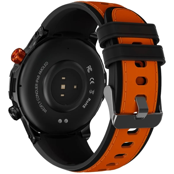 სმარტ საათი Weofly CONQUER, 1.43", IP68, Bluetooth, Smart Watch, Orange