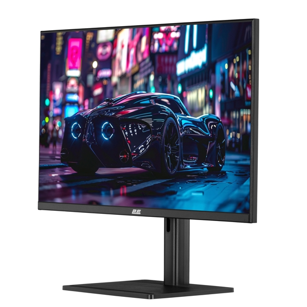 მონიტორი 2E 2E-G2724B-01.UA G2724B, 27", Monitor, IPS, WQHD, HDMI, DP, Black