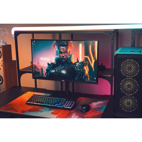 მონიტორი 2E 2E-G2724B-01.UA G2724B, 27", Monitor, IPS, WQHD, HDMI, DP, Black