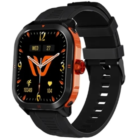 სმარტ საათი Weofly Pioneer, 1.95", IP68, Bluetooth, Smart Watch, Orange