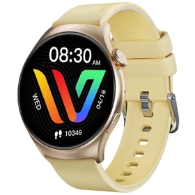 სმარტ საათი Weofly Curve, 1.43", IP68, Bluetooth, Smart Watch, Gold