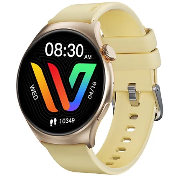 სმარტ საათი Weofly Curve, 1.43", IP68, Bluetooth, Smart Watch, Gold
