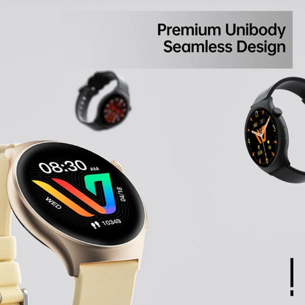სმარტ საათი Weofly Curve, 1.43", IP68, Bluetooth, Smart Watch, Gold