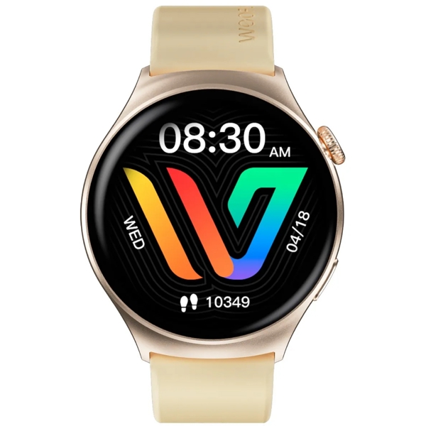 სმარტ საათი Weofly Curve, 1.43", IP68, Bluetooth, Smart Watch, Gold
