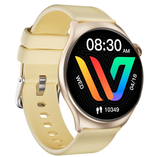 სმარტ საათი Weofly Curve, 1.43", IP68, Bluetooth, Smart Watch, Gold
