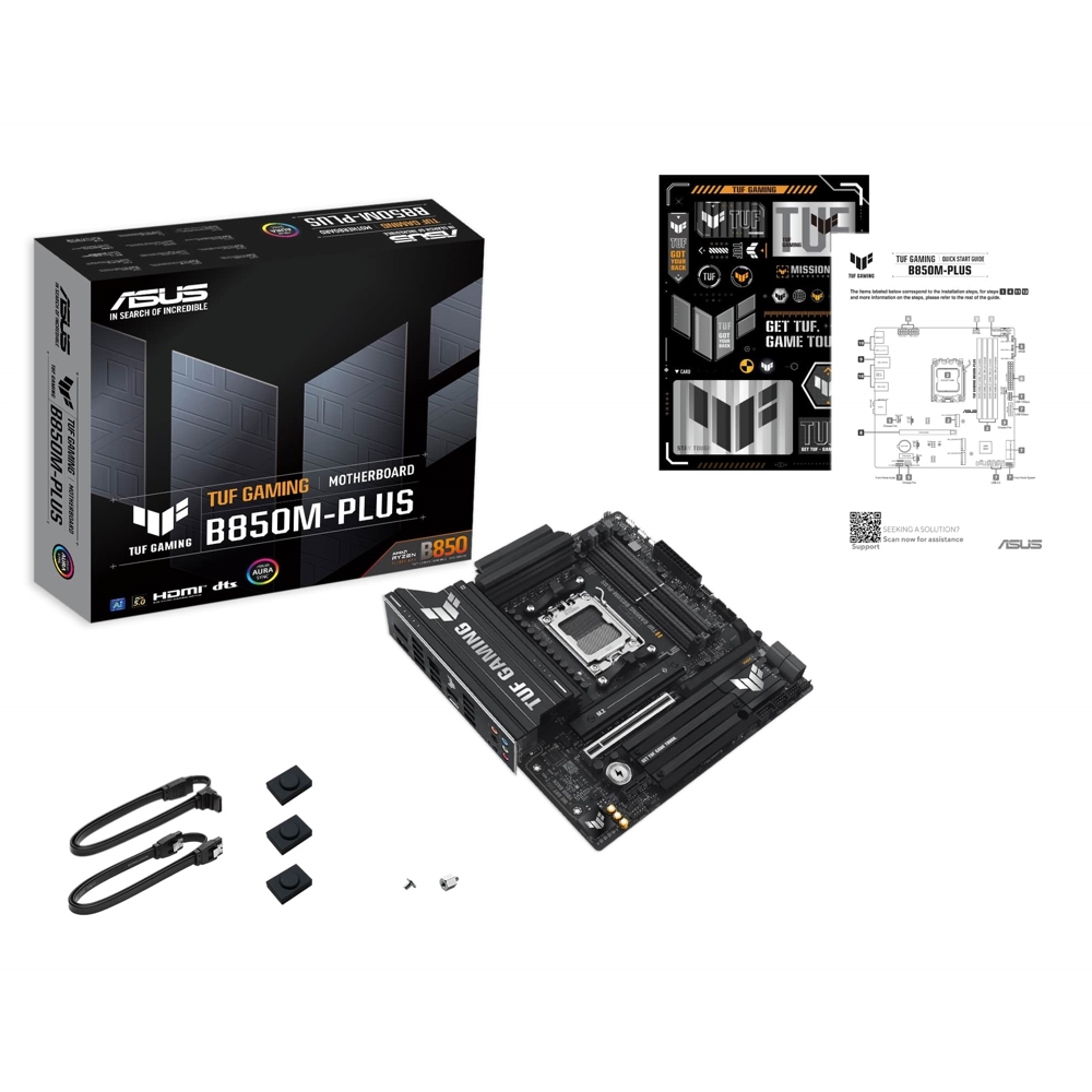 Motherboard ASUS TUF 90MB1IX0-M0EAY0 GAMING B850M-PLUS, AM5, DDR5, 192GB