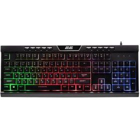 კლავიატურა 2E 2E-KG300UB_AK KG300, Wired, USB-A, Gaming Keyboard, Black