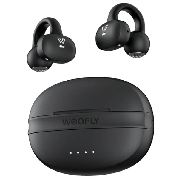 Earbuds Weofly Clip Fits, Wireless, Bluetooth, IPX5, Black 
