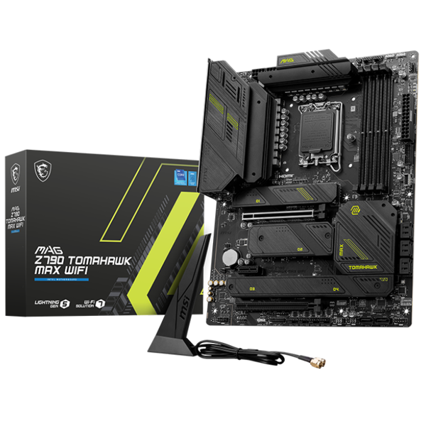 დედა დაფა MSI 911-7E25-026 MAG Z790 TOMAHAWK MAX WIFI, LGA 1700, DDR5, 256GB
