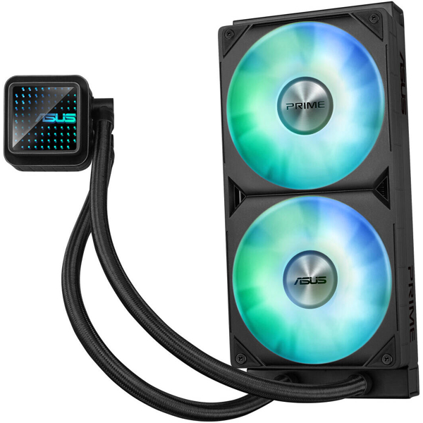 თხევადი გაგრილება Asus 90RC0111-B0EAY0 LCS PRIME LC 240 ARGB, 120mm, 2200RPM, Liquid Cooling, Black