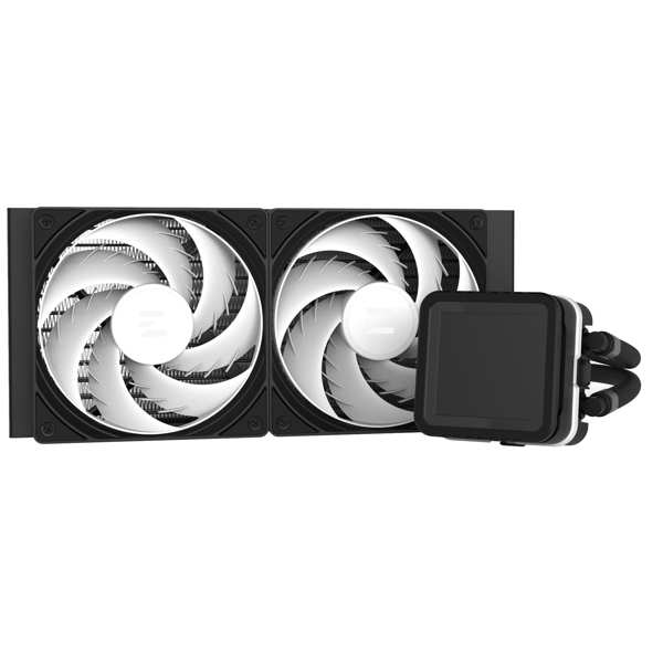 თხევადი გაგრილება Zalman ALPHA2DSA24BLACK LCS ARGB, 120mm, 2000RPM, Liquid Cooling, Black