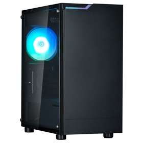 Computer Case Zalman T4 Plus, MiniITX, micro-ATX, mini-ATX, 2xUSB3.0, USB2.0, Blac