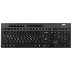 კლავიატურა 2E 2E-KS280WBGR_AK KS270, Wireless, Bluetooth, USB, keyboard, Black/Grey