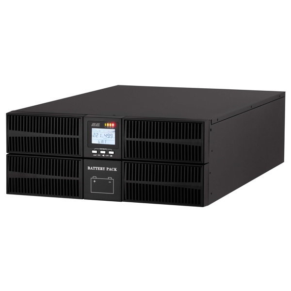 უწყვეტი კვების წყარო 2E SD10000RT, 10kVA, RT4U, LCD, USB, RS-232, Terminal in&out, UPS, Black