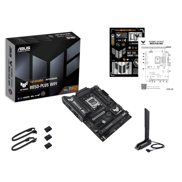 დედა დაფა ASUS TUF 90MB1J30-M0EAY0 GAMING B850-PLUS WIFI, AM5, DDR5, 192GB