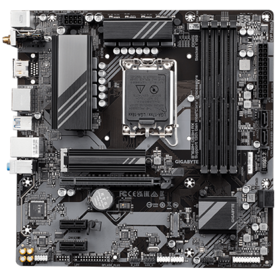 Motherboard Gigabyte B760M_DS3H_AX, LGA 1700, DDR5, 256GB