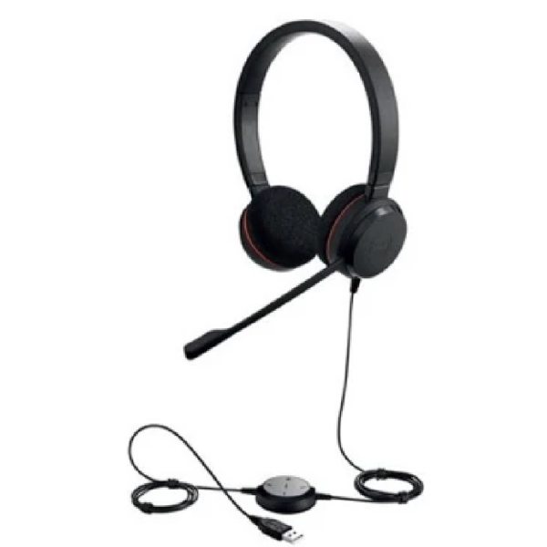 ყურსასმენი Jabra 4999-823-169 Jabra Evolve 20, Headset, Wired, USB-C, USB, Black