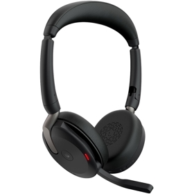 ყურსასმენი Jabra 26699-999-999 Evolve2 65 Flex, Headset, Wireless, Bluetooth, USB-C, USB, Black