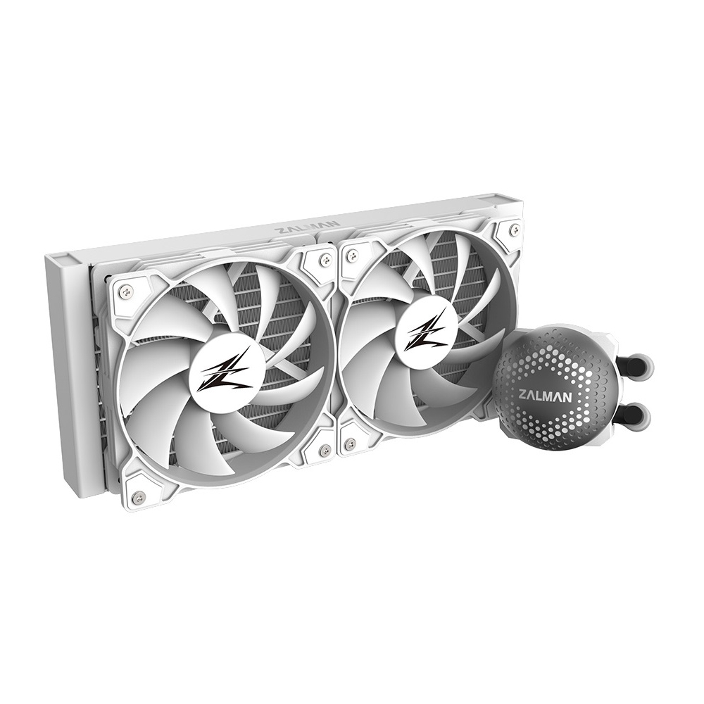 თხევადი გაგრილება Zalman ALPHA 24, 120mm, 1800RPM, Liquid Cooling, White