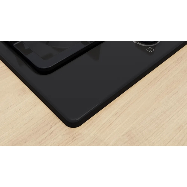 ჩასაშენებელი ქურის ზედაპირი Bosch PGP6B6K90R, Built-in Gas Cooktop, Black
