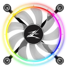 Case Fan Zalman ZM-LF120, ARGB, 120MM, 1300RPM, White/Black