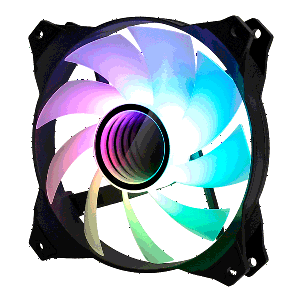 ქულერი Zalman ZM-IF120 INFINITY MIRROR, ARGB, 120MM, 1200RPM, Case Fan, Black