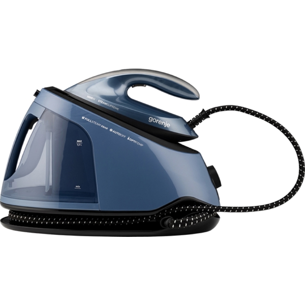 ორთქლის უთო Gorenje SGD3000BBK, 3000W, 1.5L, Steam Iron, Blue