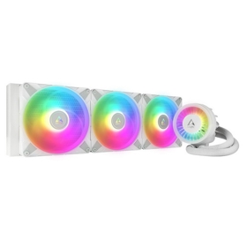 თხევადი გაგრილება Arctic ACFRE00153A Freezer III 420 A-RGB, 140mm, 1900RPM, Liquid Cooling, White