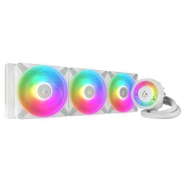 თხევადი გაგრილება Arctic ACFRE00153A Freezer III 420 A-RGB, 140mm, 1900RPM, Liquid Cooling, White