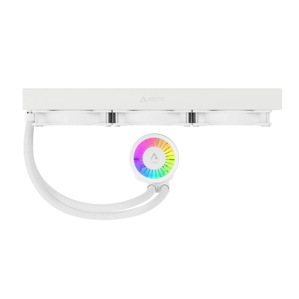 თხევადი გაგრილება Arctic ACFRE00153A Freezer III 420 A-RGB, 140mm, 1900RPM, Liquid Cooling, White