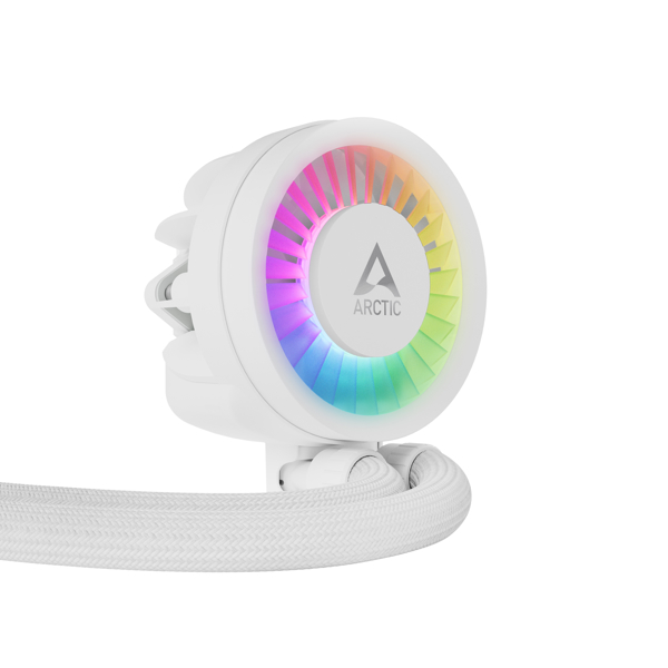 თხევადი გაგრილება Arctic ACFRE00153A Freezer III 420 A-RGB, 140mm, 1900RPM, Liquid Cooling, White