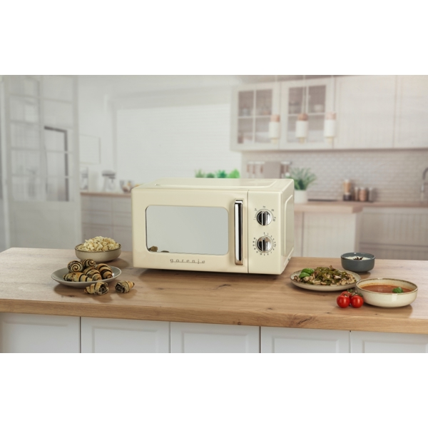 მიკროტალღური ღუმელი Gorenje MO20E1HRL, 700W, 20L, Microwave Oven, White