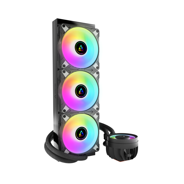თხევადი გაგრილება Arctic ACFRE00144A Freezer III 360 A-RGB, 120mm, 2000RPM, Liquid Cooling, Black