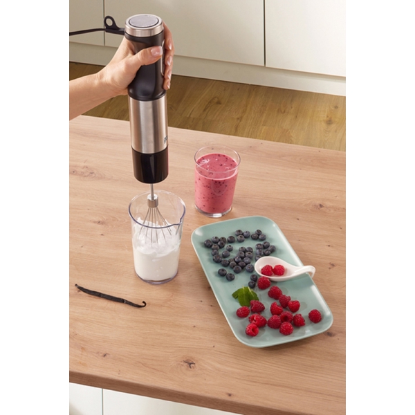Hand Blender Gorenje HBX1000EB, 1000W, 0.6L, Silver/Black