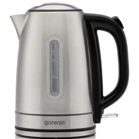 ელექტრო ჩაიდანი Gorenje K17DS, 2200W, 1.7L, Electric Kettle, Silver