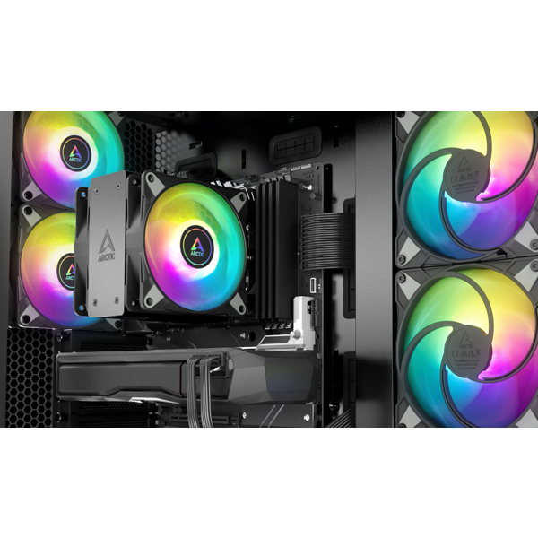 Cooler Arctic ACFRE00124A Freezer 36 A-RGB, 120mm, 2000RPM, Black