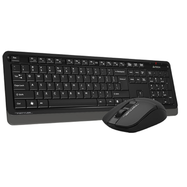 Keyboard And Mouse A4Tech FG1012, Wireless, USB, Black