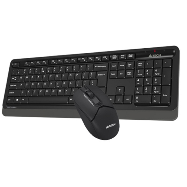 Keyboard And Mouse A4Tech FG1012, Wireless, USB, Black